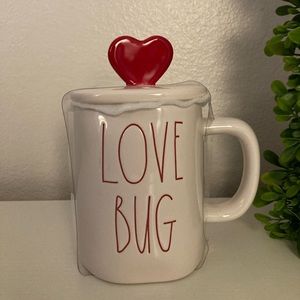 Rea Dunn “love bug” Mug With Lid